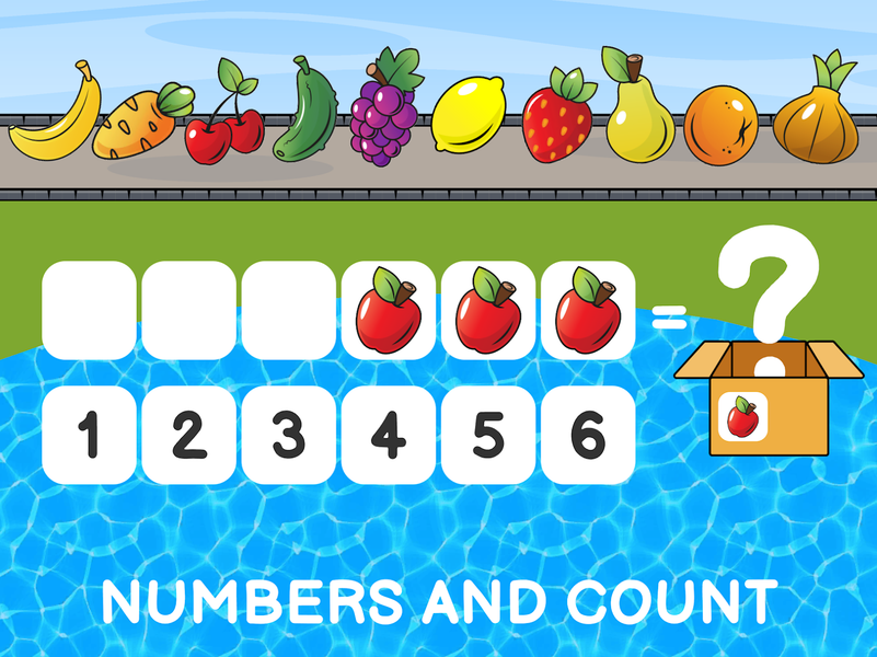 Toddler games 2,3,4 year olds - Gameplay image of android game