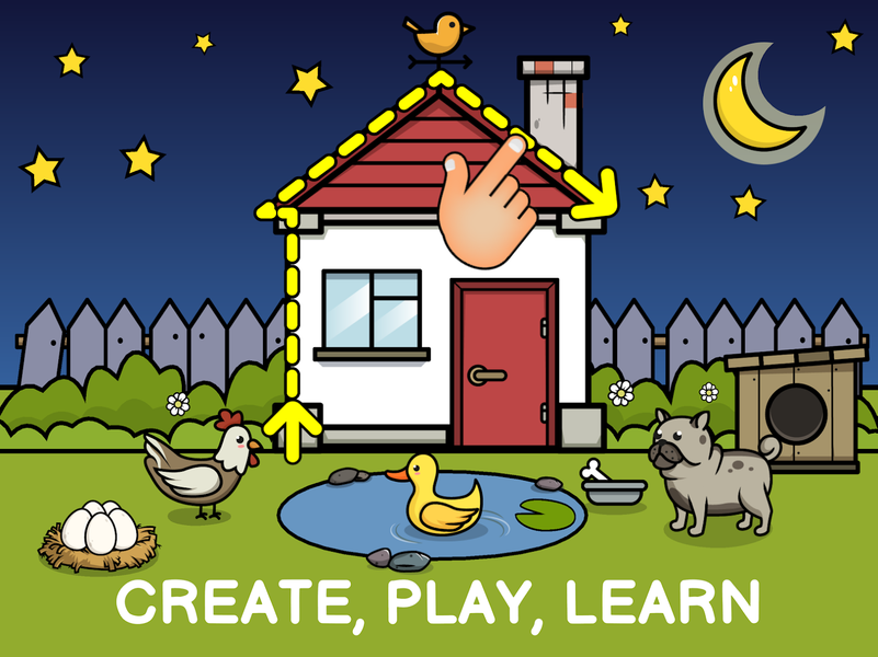 Toddler games 2,3,4 year olds - Gameplay image of android game