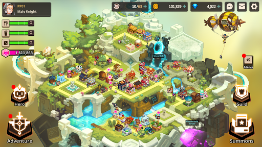 Guardian Tales - Gameplay image of android game