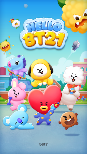 HELLO BT21 - Gameplay image of android game