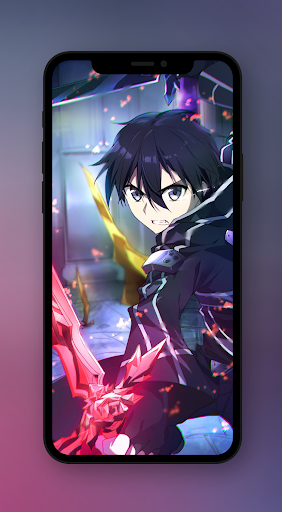 SAO Anime Wallpaper HD 2K 4K - Image screenshot of android app