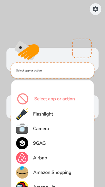 Shake it: Gesture Launcher - Image screenshot of android app