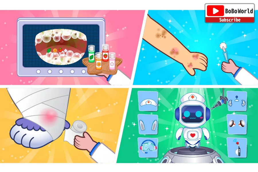 BoBo World: Hospital - Gameplay image of android game