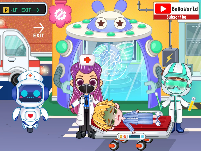 BoBo World Hospital for kids - عکس بازی موبایلی اندروید