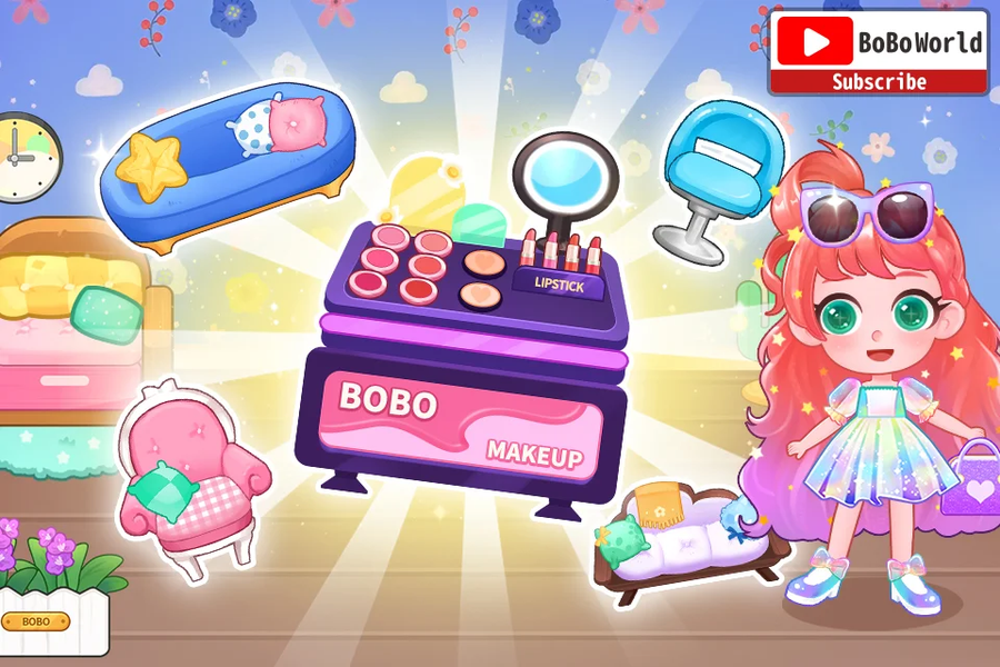 BoBo World Pincess Salon-kids - عکس بازی موبایلی اندروید