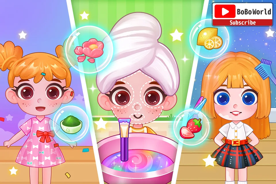 BoBo World: Princess Salon - Gameplay image of android game