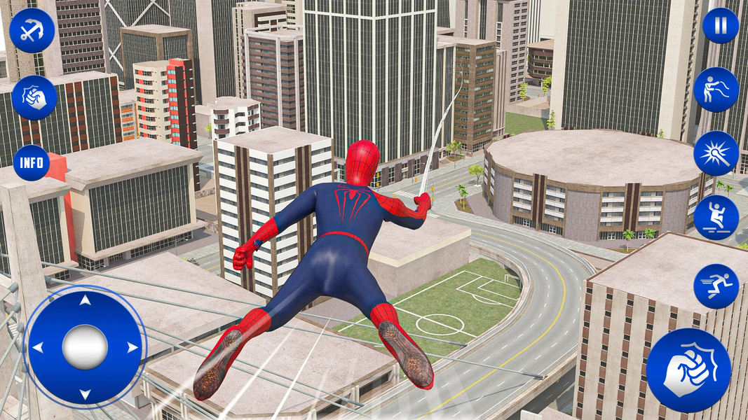 Spider Fighting Rope Hero Game - عکس بازی موبایلی اندروید