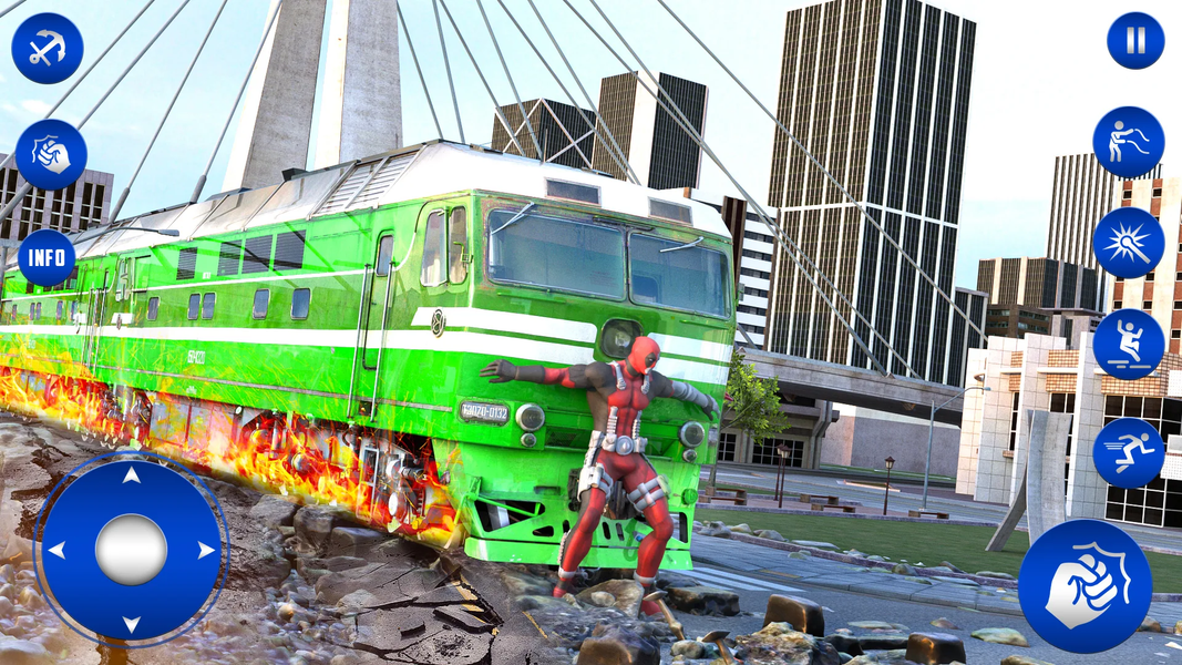 Spider Fighting Rope Hero Game - عکس بازی موبایلی اندروید
