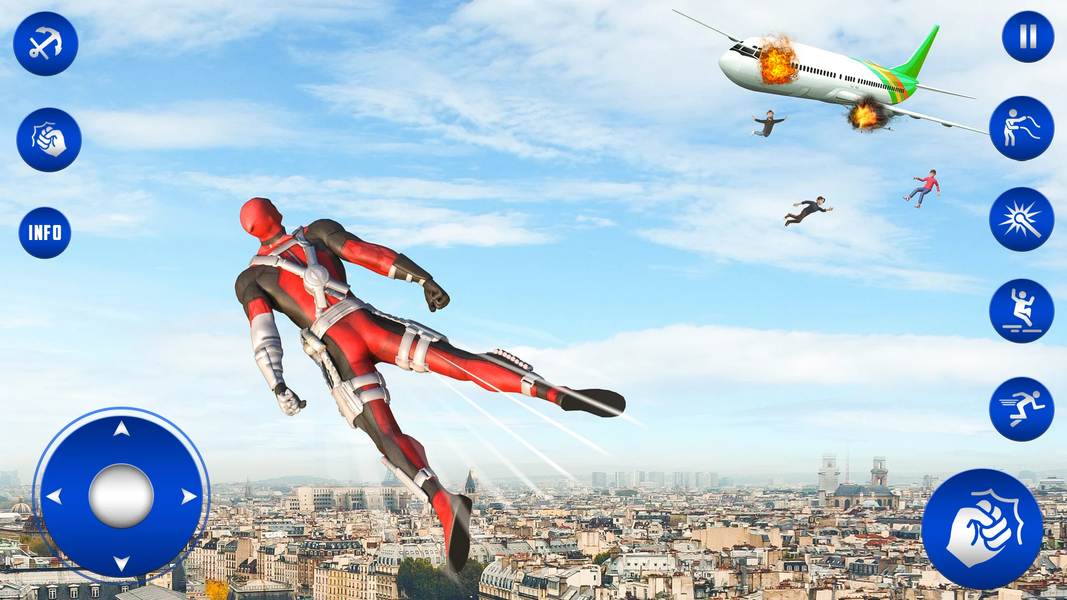 Spider Fighting Rope Hero Game - عکس بازی موبایلی اندروید