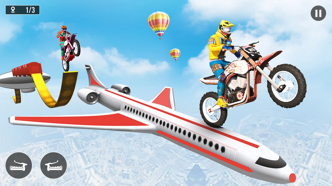 US Bike Stunt Bike Racing Game - عکس بازی موبایلی اندروید
