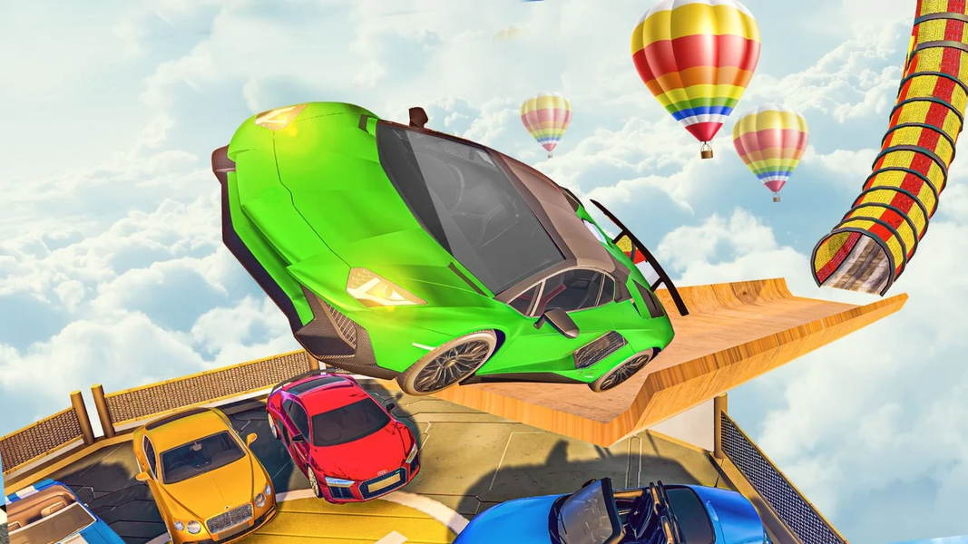 Crazy Impossible Car Stunts ۳D - عکس بازی موبایلی اندروید