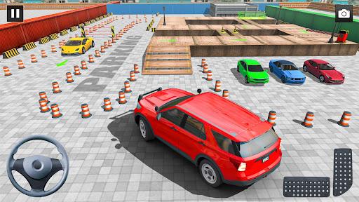 Crazy Prado Parking Car Games - Gameplay image of android game