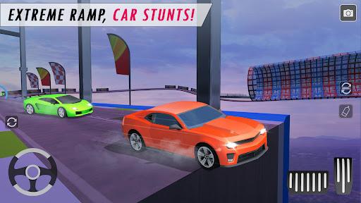 Crazy Car Stunts : Car Games - Gameplay image of android game