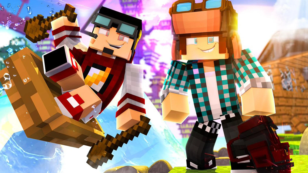 Minecraft PE Skins for Boys - Image screenshot of android app