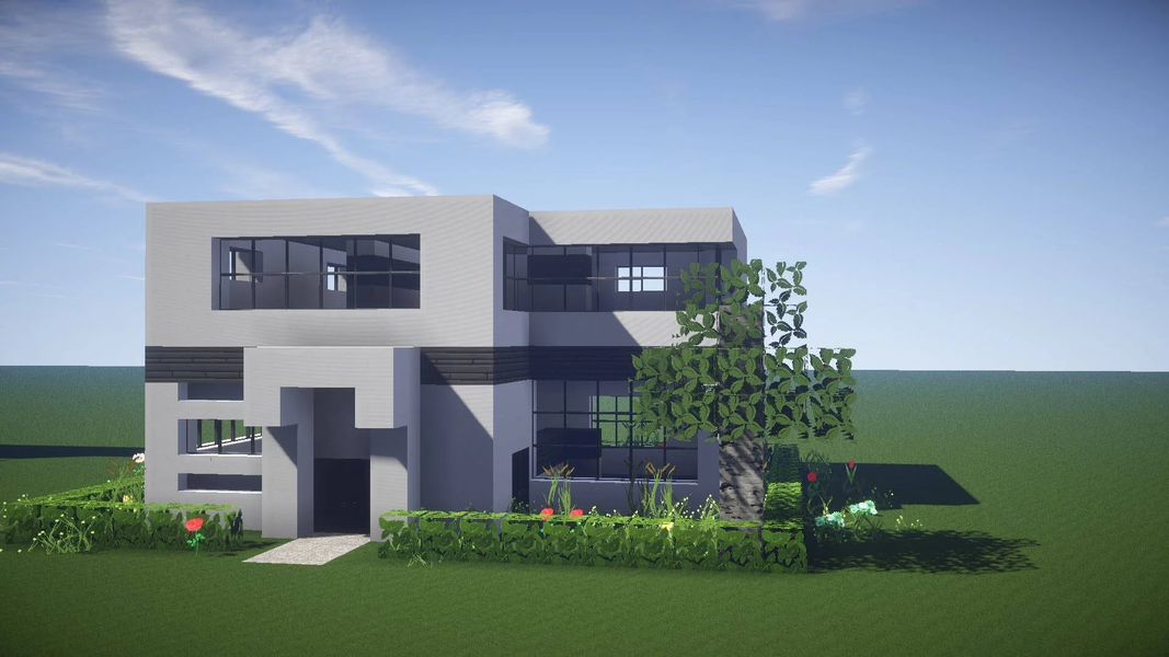 Modern House Map for Minecraft - Image screenshot of android app