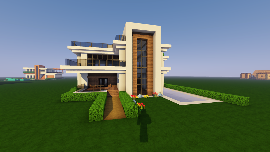 Modern House Map for Minecraft - Image screenshot of android app