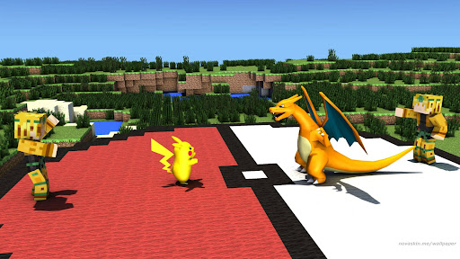 Pokémon Pequeno vs Pokémon Grande no Minecraft Pixelmon 