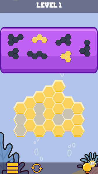Micro Hexagon: Puzzle Daily - عکس بازی موبایلی اندروید
