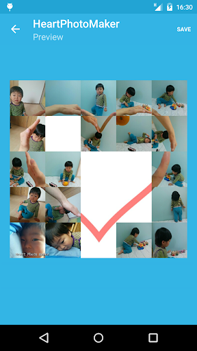 Heart Photo Maker -collage fun - Image screenshot of android app