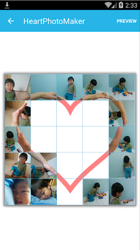 Heart Photo Maker -collage fun - عکس برنامه موبایلی اندروید