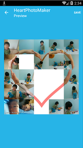 Heart Photo Maker -collage fun - عکس برنامه موبایلی اندروید
