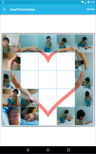 Heart Photo Maker -collage fun - عکس برنامه موبایلی اندروید
