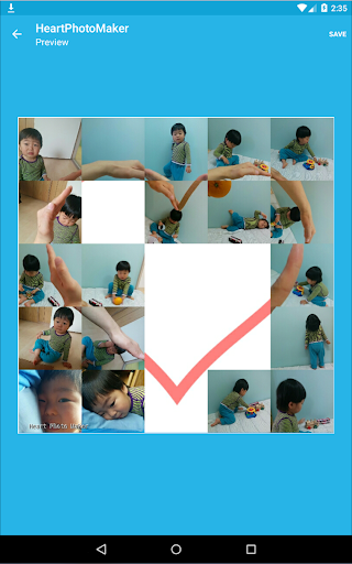 Heart Photo Maker -collage fun - عکس برنامه موبایلی اندروید