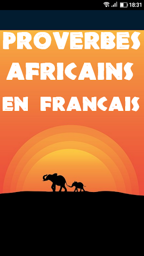 Proverbes Africains En Françai - عکس برنامه موبایلی اندروید