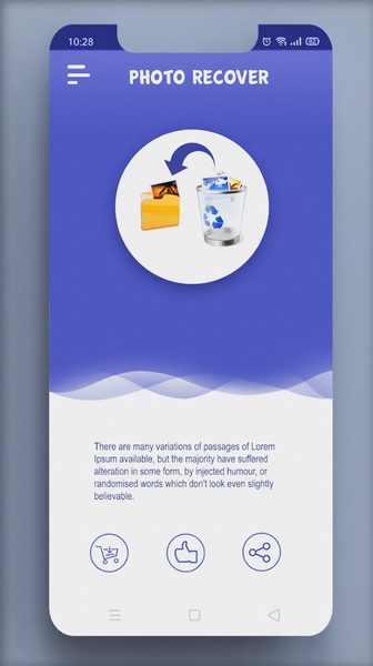 Restore My Old Deleted Photos - عکس برنامه موبایلی اندروید