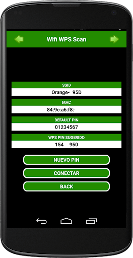 Wifi WPS Scan - عکس برنامه موبایلی اندروید