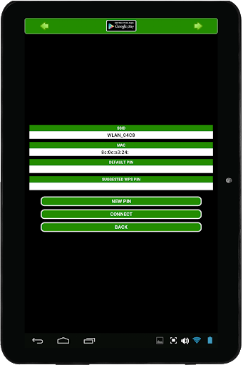 Wifi WPS Scan - عکس برنامه موبایلی اندروید