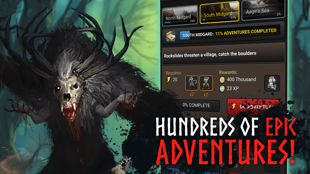 Viking Clan: Ragnarok - عکس بازی موبایلی اندروید