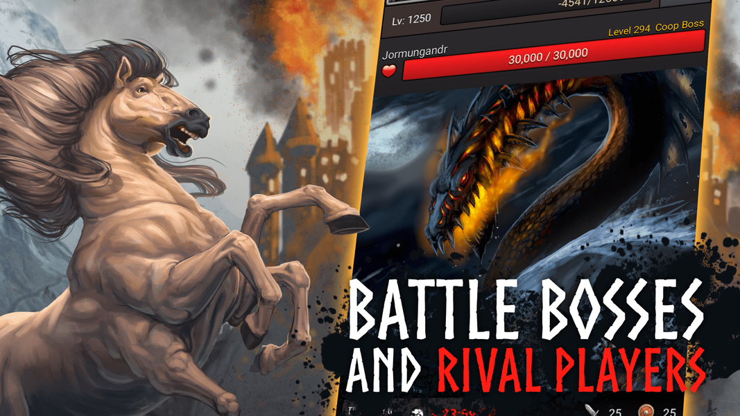 Viking Clan: Ragnarok - عکس بازی موبایلی اندروید