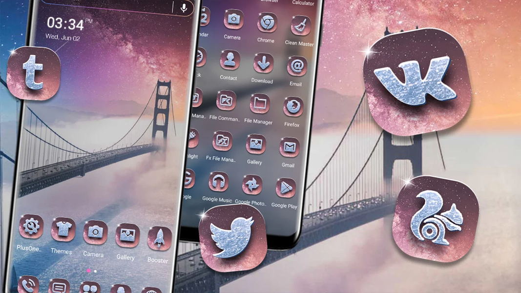 Golden Gate Bridge Theme - Image screenshot of android app