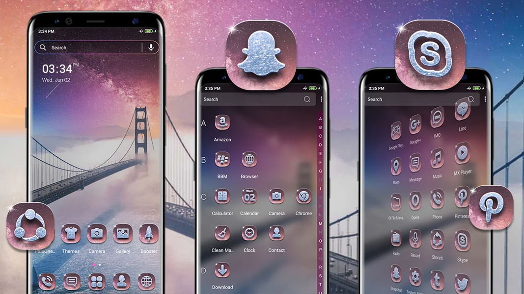 Golden Gate Bridge Theme - Image screenshot of android app