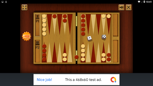 Backgammon Board Game (Free) - Image screenshot of android app