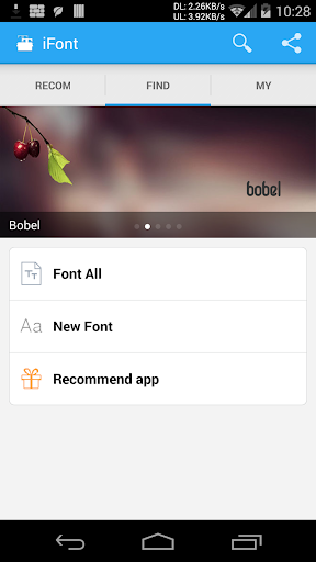 iFont(Expert of Fonts) - عکس برنامه موبایلی اندروید