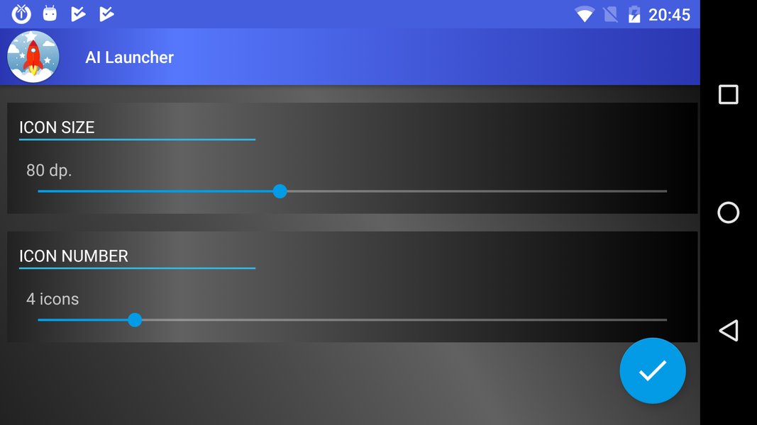 Smart Shortcuts Widget - عکس برنامه موبایلی اندروید