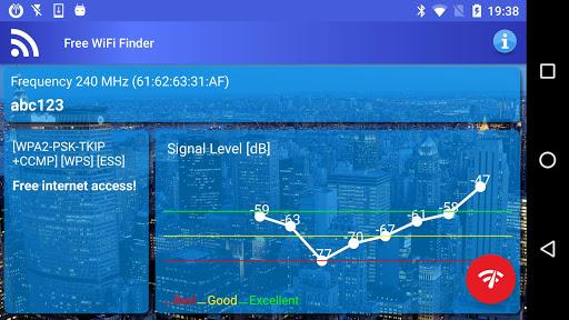 Free WiFi Internet Finder - عکس برنامه موبایلی اندروید