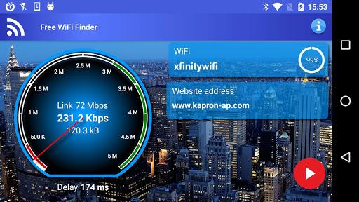 Free WiFi Internet Finder - عکس برنامه موبایلی اندروید