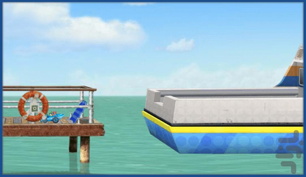 بازی ماشین کوسه ای - Gameplay image of android game