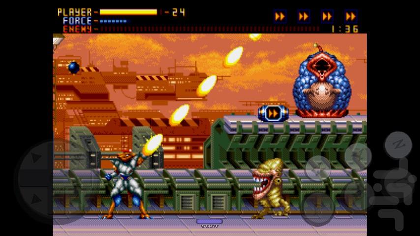 بازی سرباز بیگانه - عکس بازی موبایلی اندروید