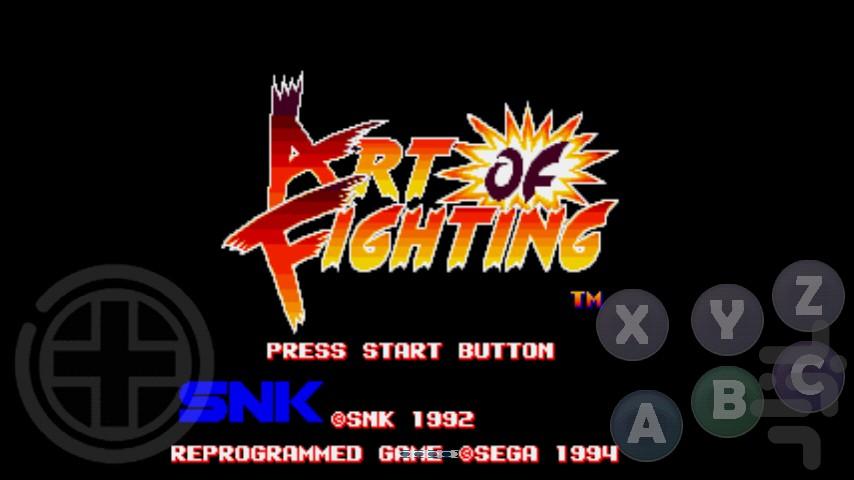 Art of Fighting - Gameplay image of android game
