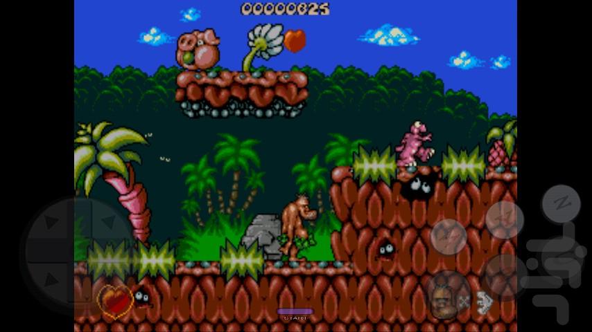 Chuck Rock - Gameplay image of android game