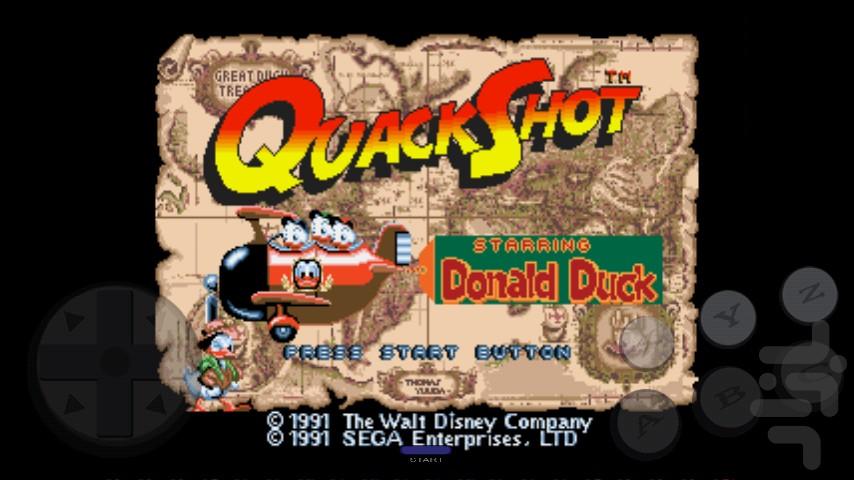 Quack Shot Donald Duck - Gameplay image of android game