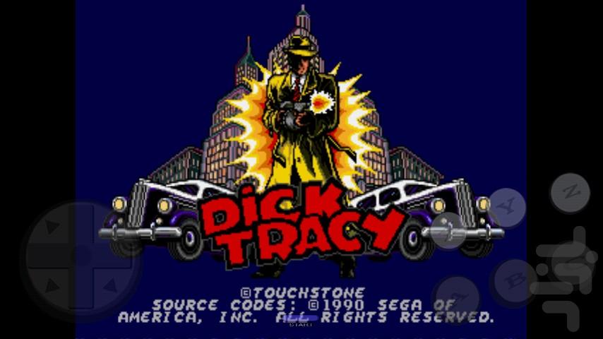 Dick Tracy (SEGA) - Gameplay image of android game