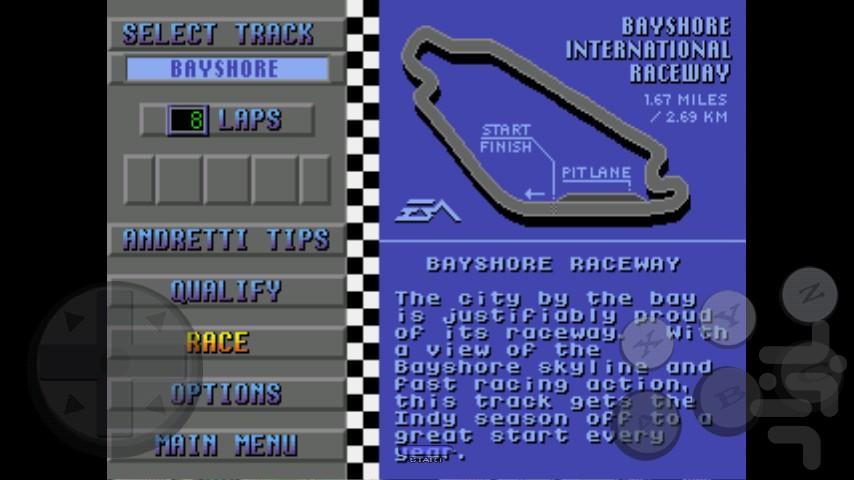 Mario Andretti Racing - Gameplay image of android game