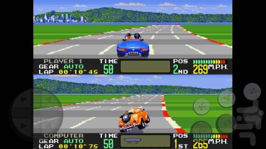 بازی ماشین اوت رانرز - Gameplay image of android game