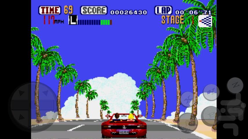 OutRun - Gameplay image of android game