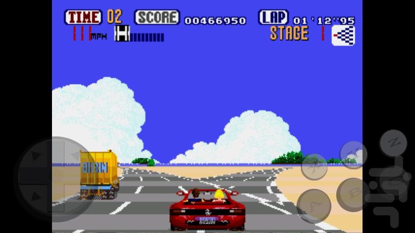 OutRun - Gameplay image of android game